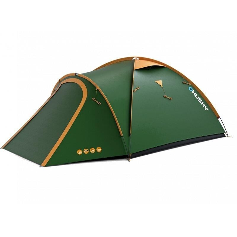 HUSKY Bizon Klasik Yeşil 3 Kişilik Çadır