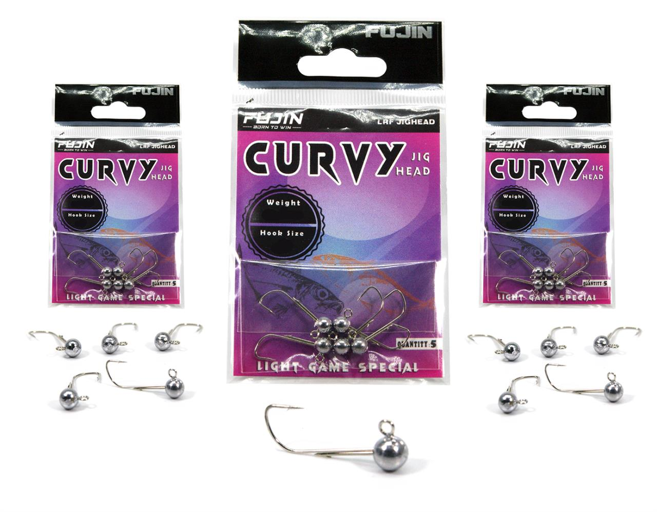 Fujin Curvy Jig Head 1,4gr #6