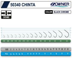 Owner 50340 Chinta Gun Black İğne No:9