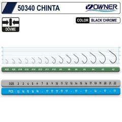 Owner 50340 Chinta Gun Black İğne No:9