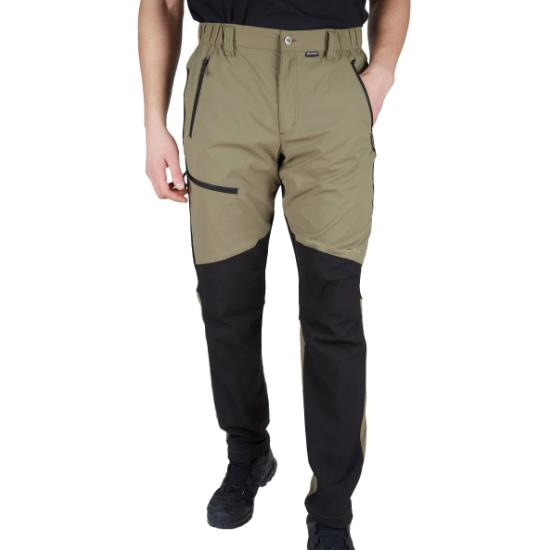 Alpinist Rugged Flex Erkek Pantolon, Haki-Siyah
