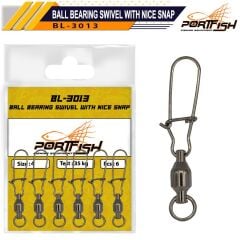 Portfish BL3013 No:3 Ball Bearing Swivel 5li
