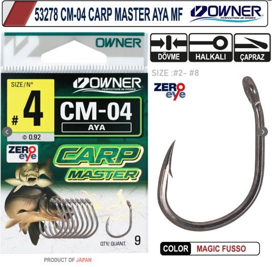 Owner 53278 CM-04 Carp Master Aya MF