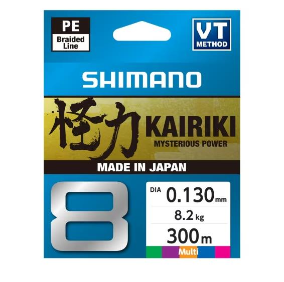 Shimano Kairiki 8 300m Multi 0.130mm/8.2kg