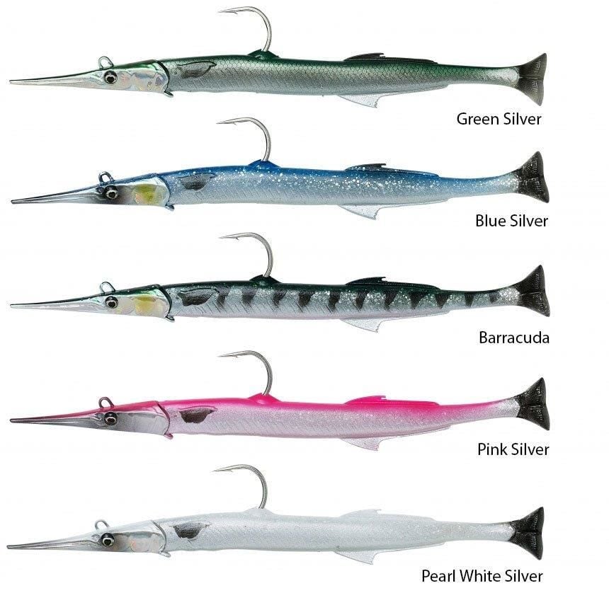 Needlefish Pulsetail 2+1 14 Cm 12 Gr Pink Silver