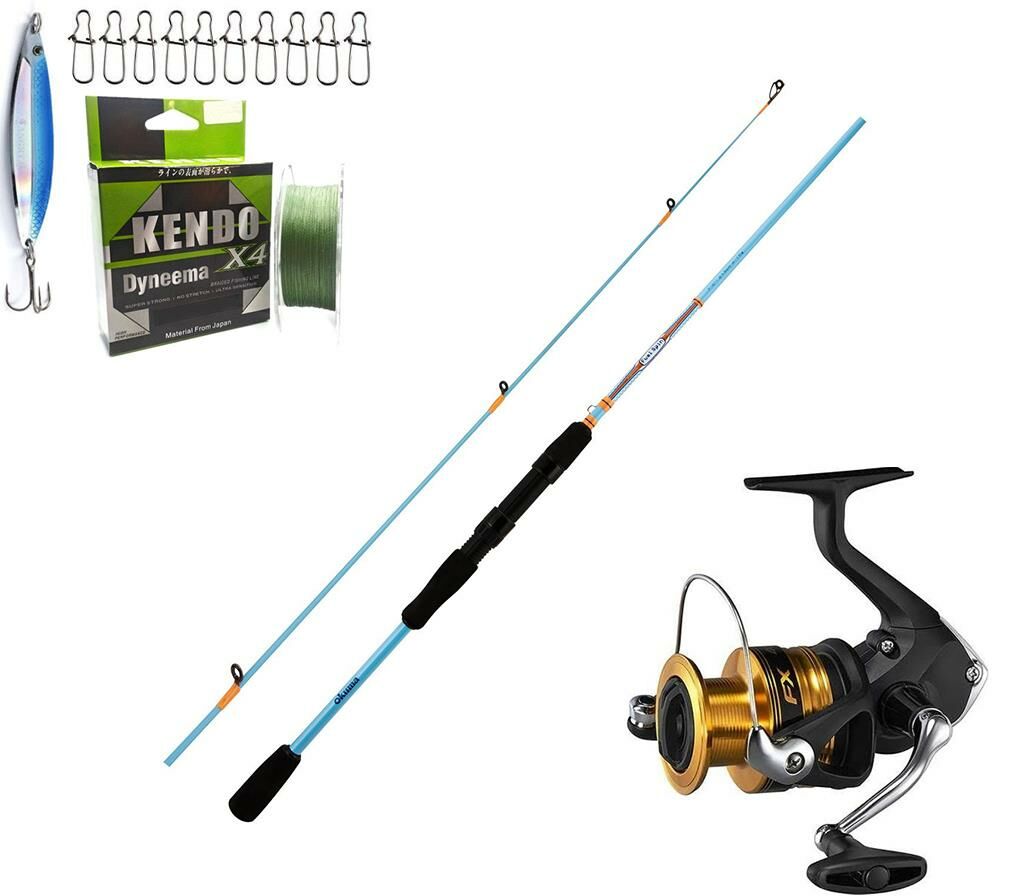 Okuma Fuel Spin 270 Cm 7-30 Gr Shimano Fx 3000 Spin Olta Seti