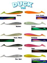Fujin Duck Tail 9 Cm Silikon Balık