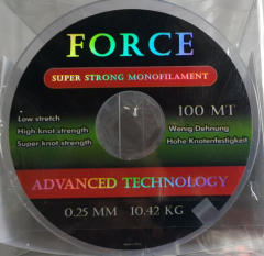 Force Misina Beyaz 100mt 0,45 mm