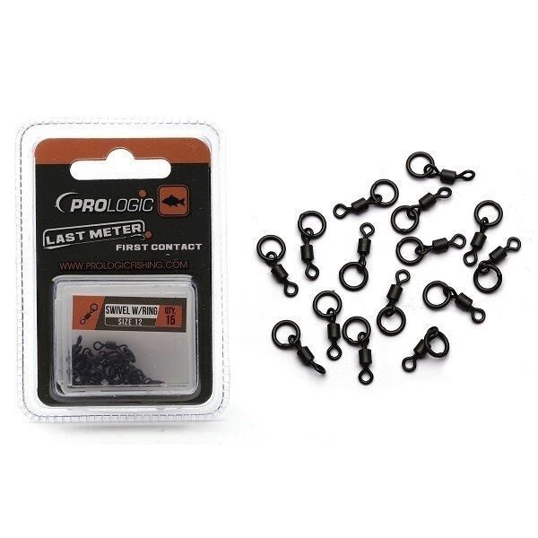 Prologic LM Swivel w/Ring Size 12 15pcs