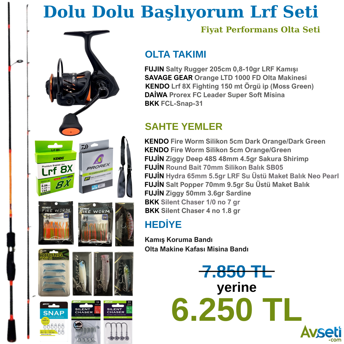Dolu Dolu Başlıyorum Lrf Seti