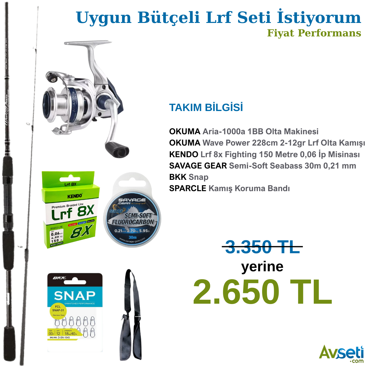 Uygun Bütçeli Lrf Seti İstiyorum