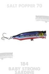Fujin Salt Popper 70 mm 9.5 Gr Su Üstü Maket Balık
